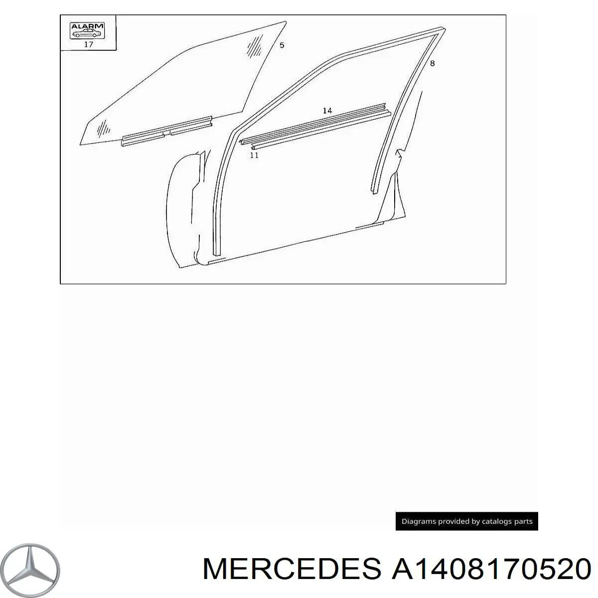 A1408170520 Mercedes 