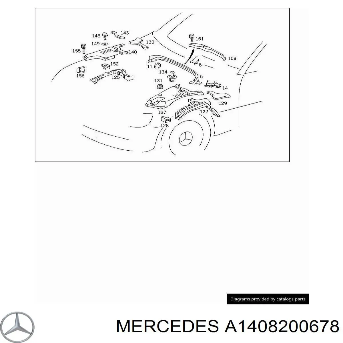 A1408200678 Mercedes 