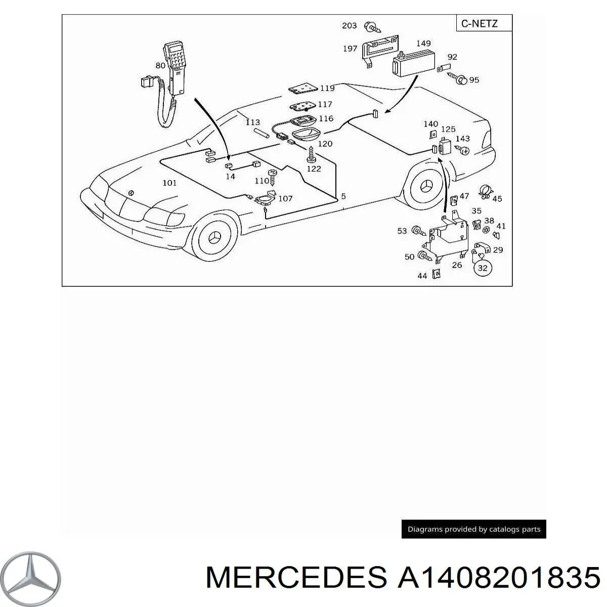 A1408201835 Mercedes 