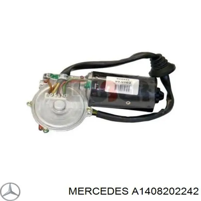 1408202242 Mercedes Мотор стеклоочистителя передний