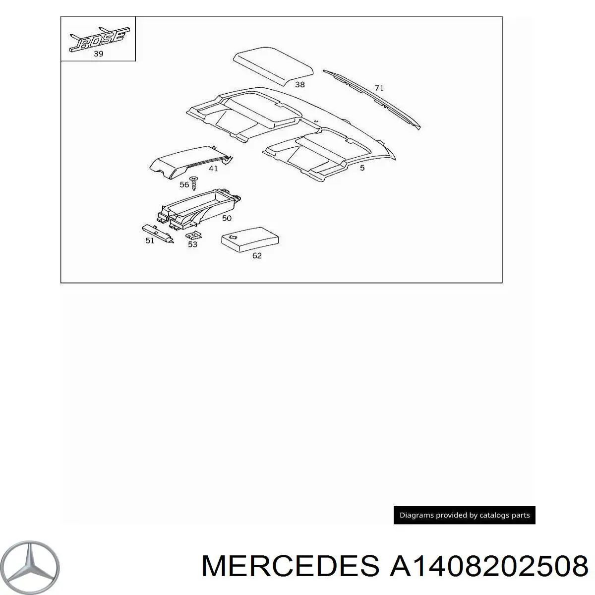  A1408202508 Mercedes