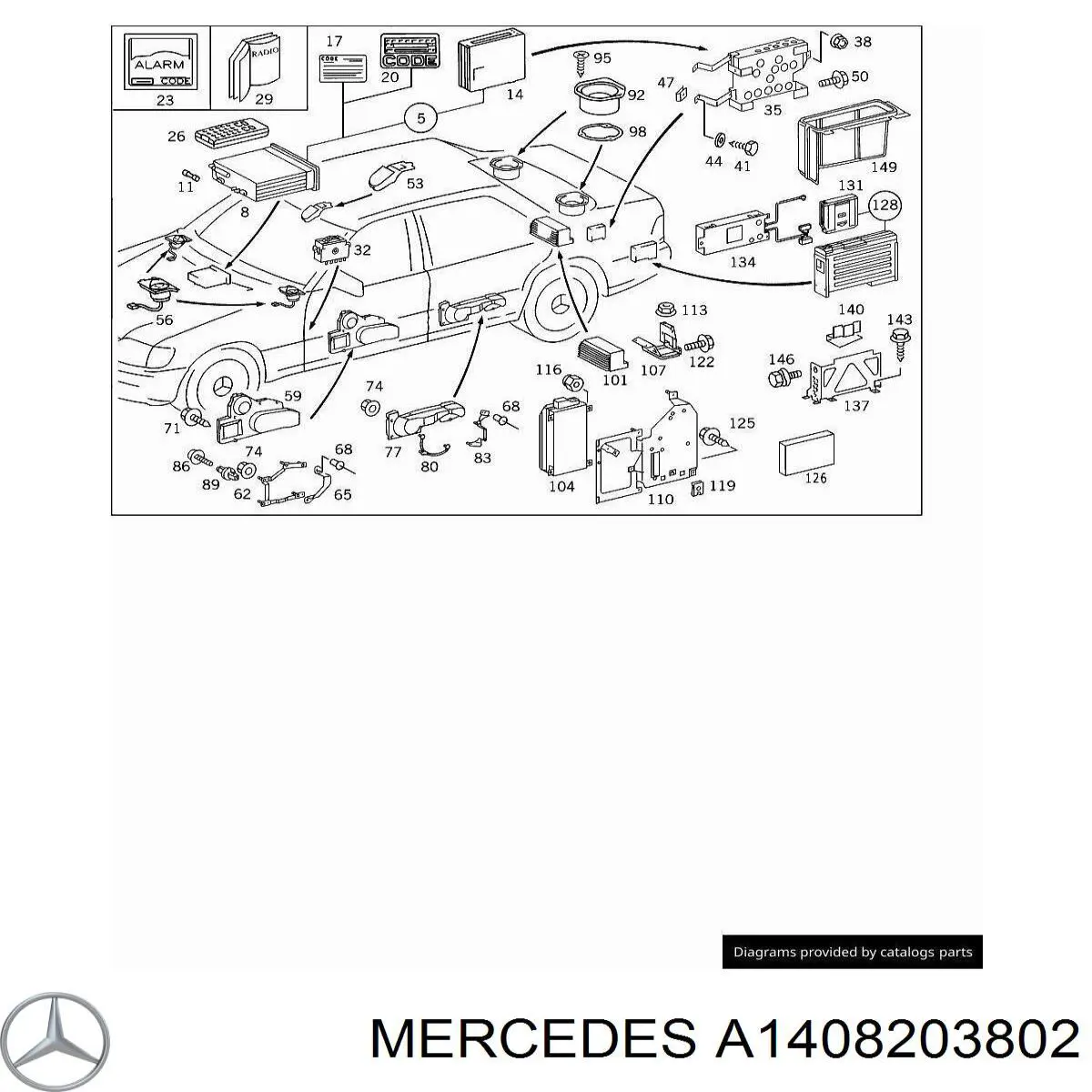  A1408203802 Mercedes