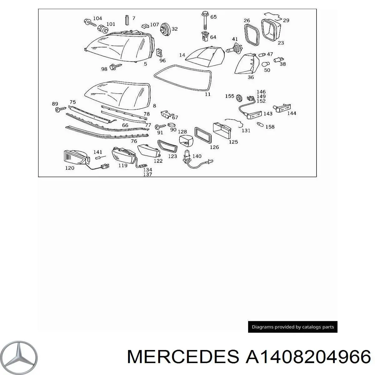 A1408204966 Mercedes 