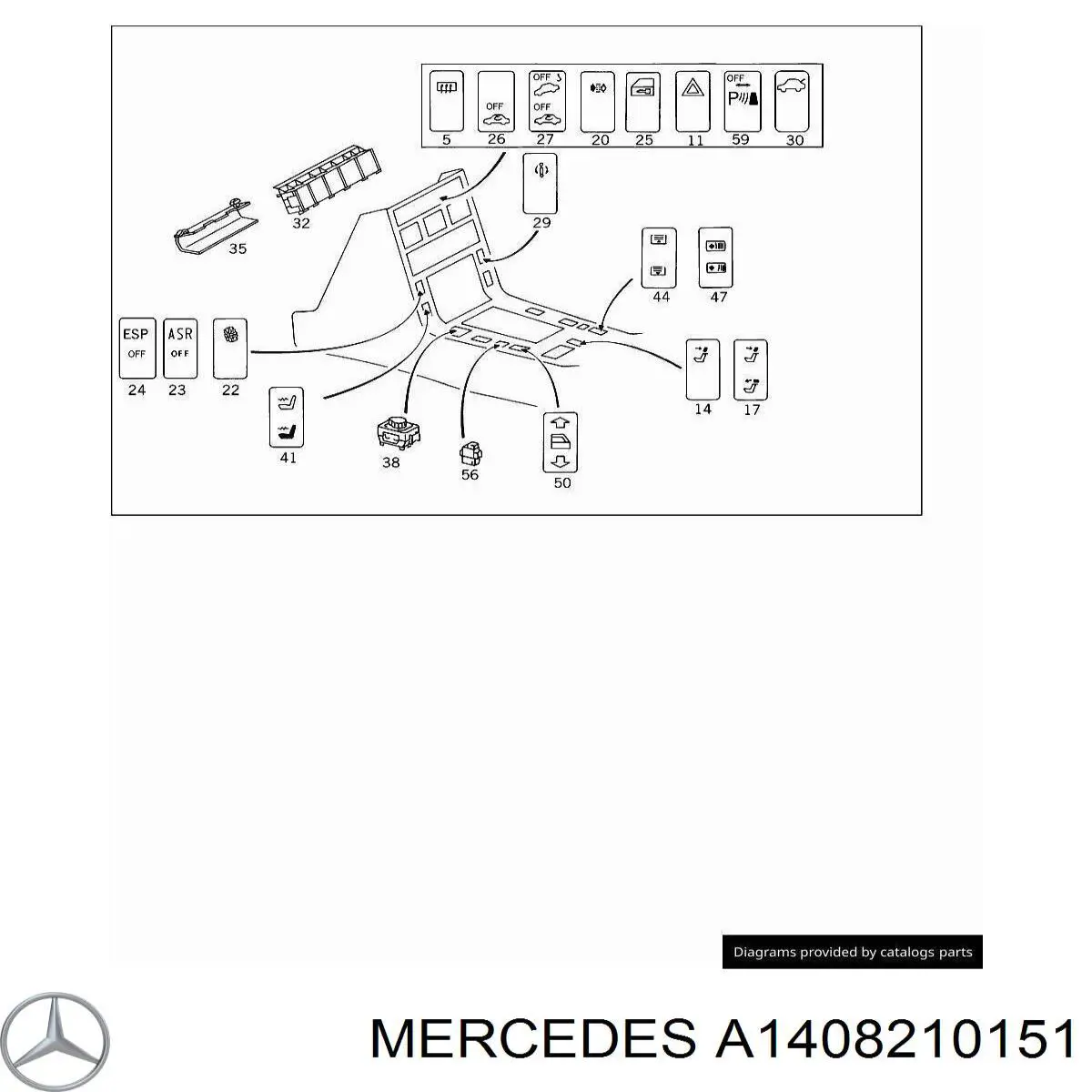  A1408210151 Mercedes