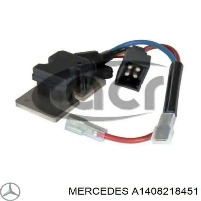 A1408218451 Mercedes резистор (сопротивление вентилятора печки (отопителя салона))