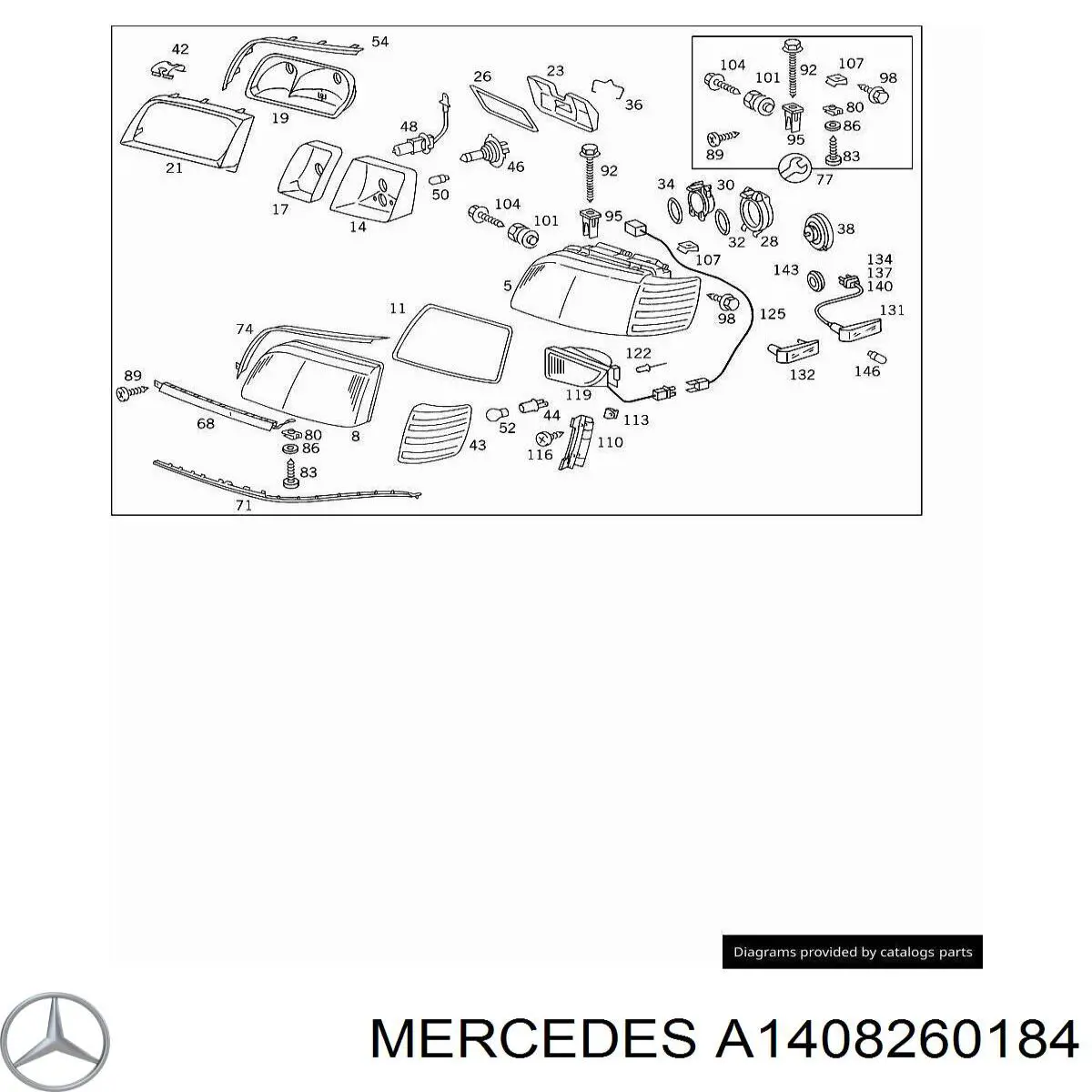 A1408260184 Mercedes 