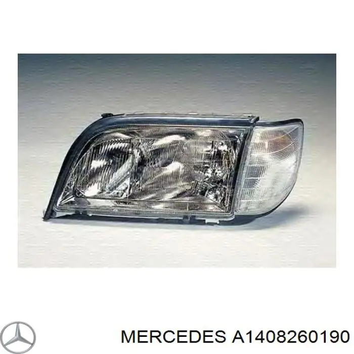Стекло фары левой Mercedes A1408260190 цена, от 91.84 USD