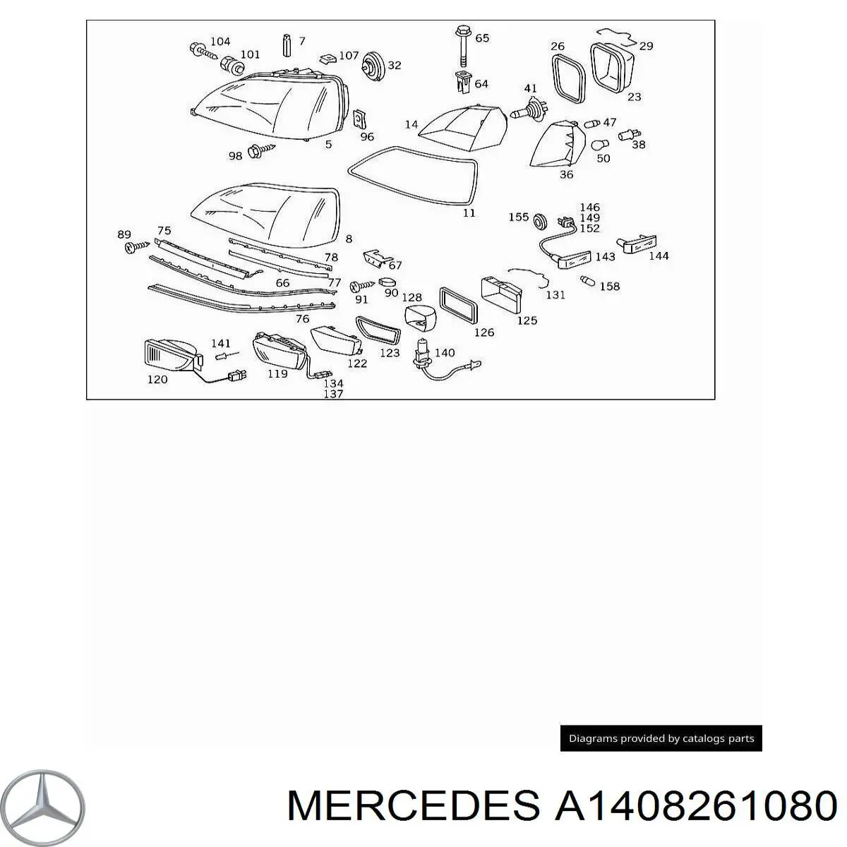 A1408261080 Mercedes 