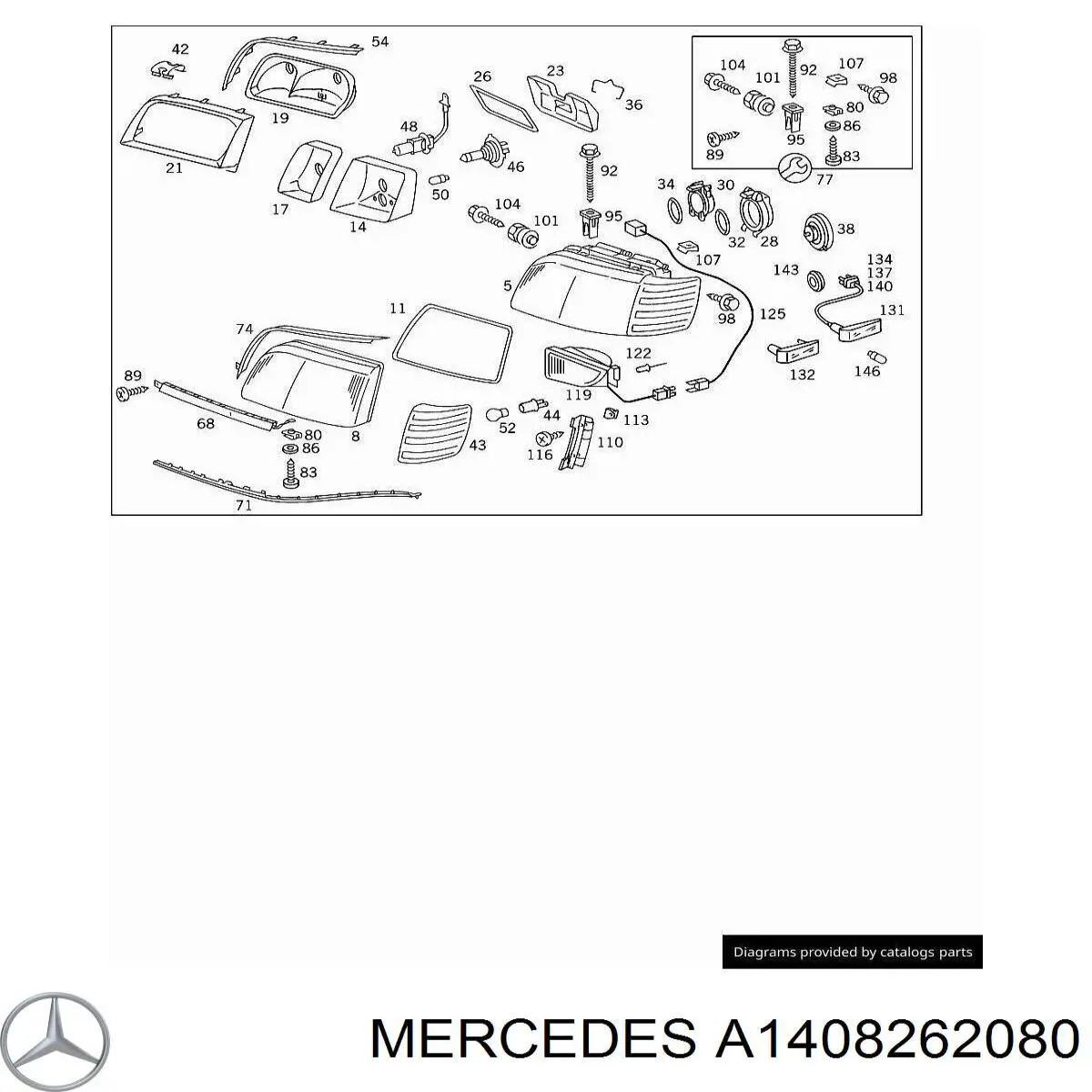 A1408260280 Mercedes 
