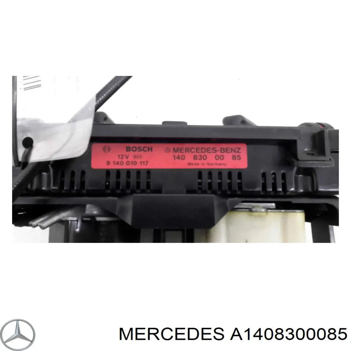 Регулятор вентилятора отопителя Mercedes A1408300085 цена, от 45.84 USD