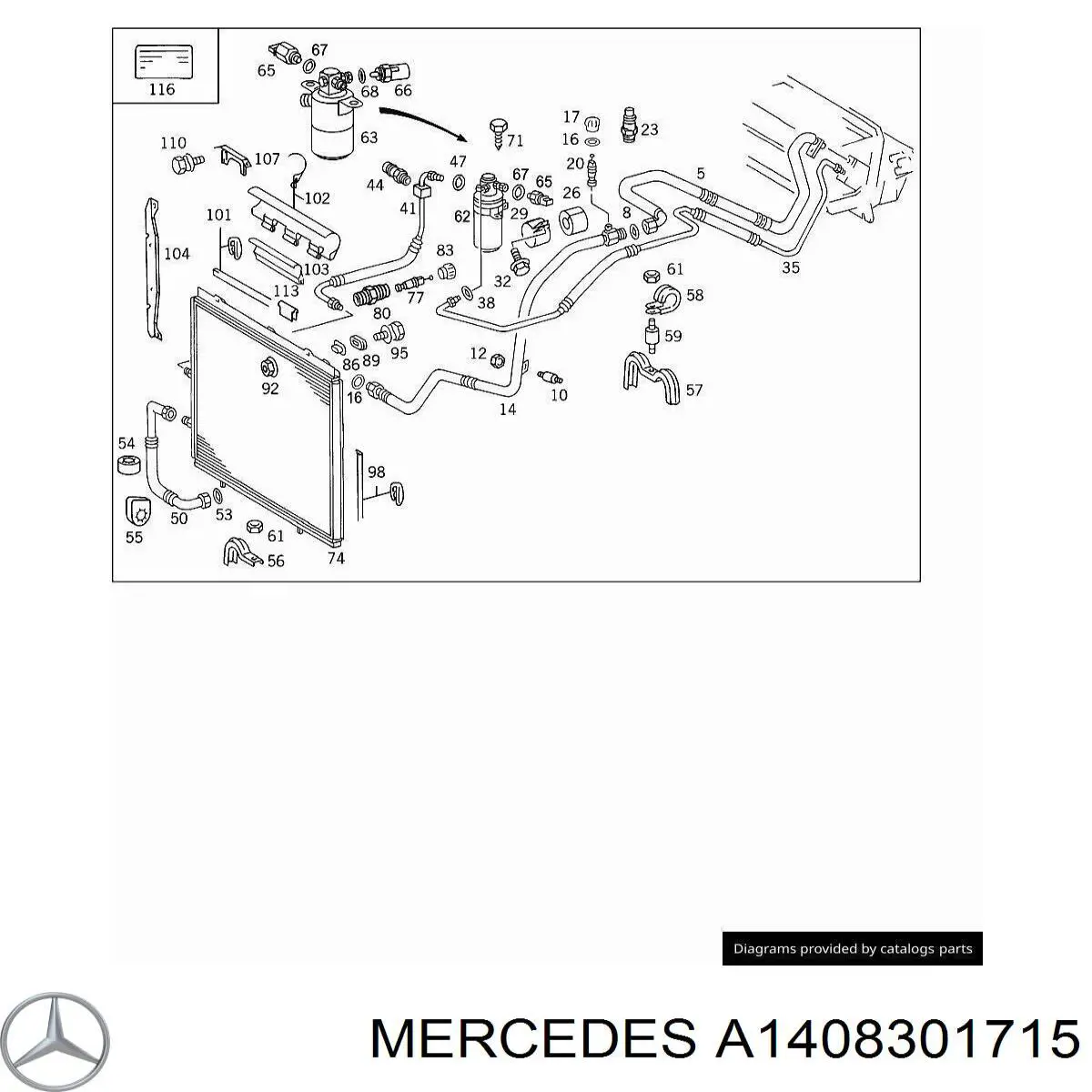  A1408301715 Mercedes