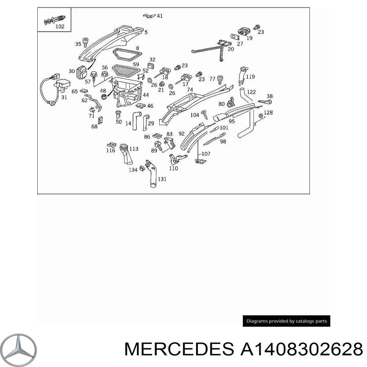  A1408302628 Mercedes