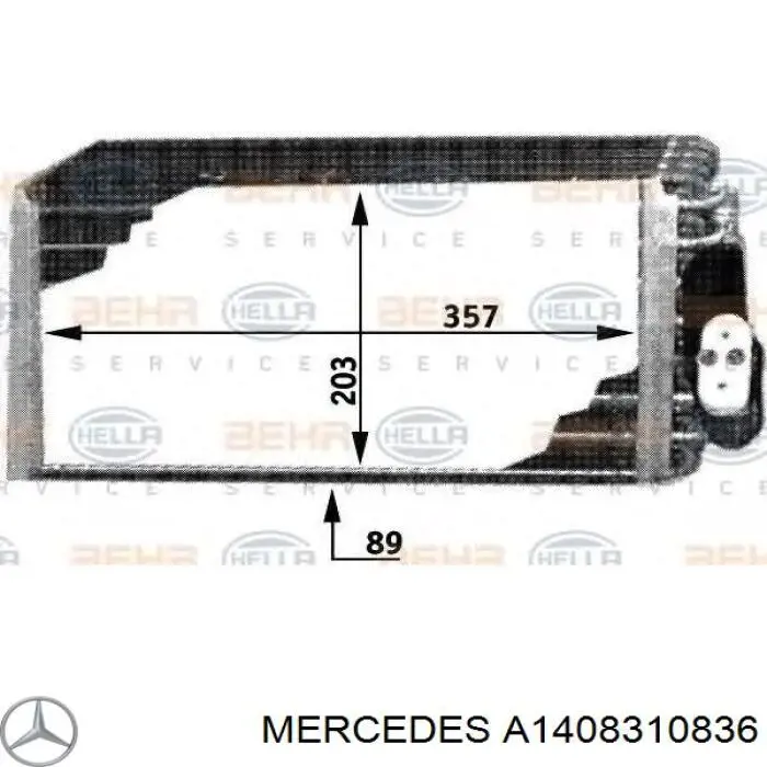  Mercedes A1408310836 цена, от 38.01 USD