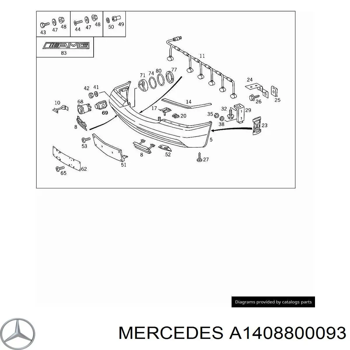 A1408800093 Mercedes 