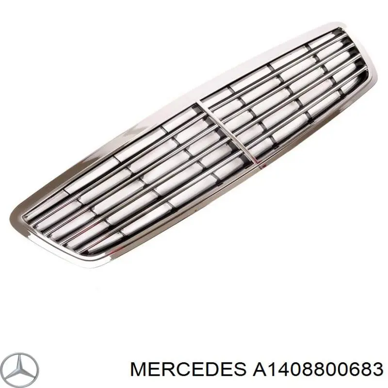 A1408800683 Mercedes решетка радиатора