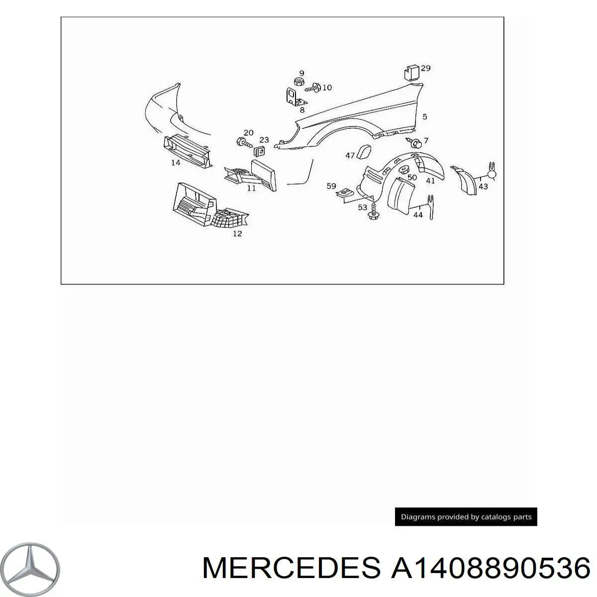 A1408890536 Mercedes 