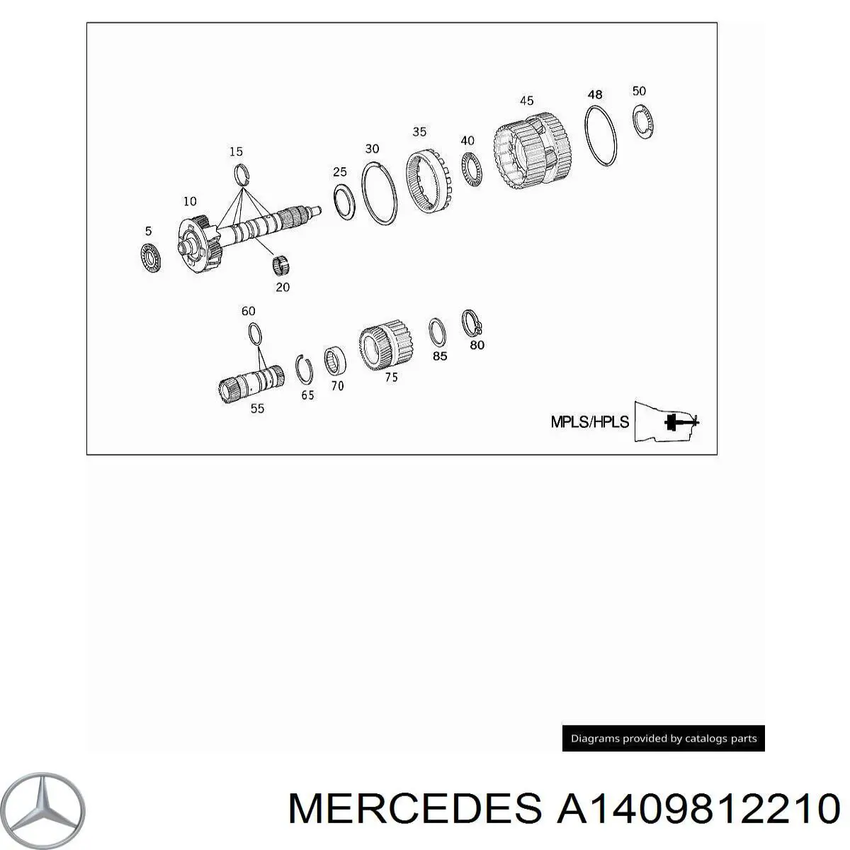 A1409812210 Mercedes 