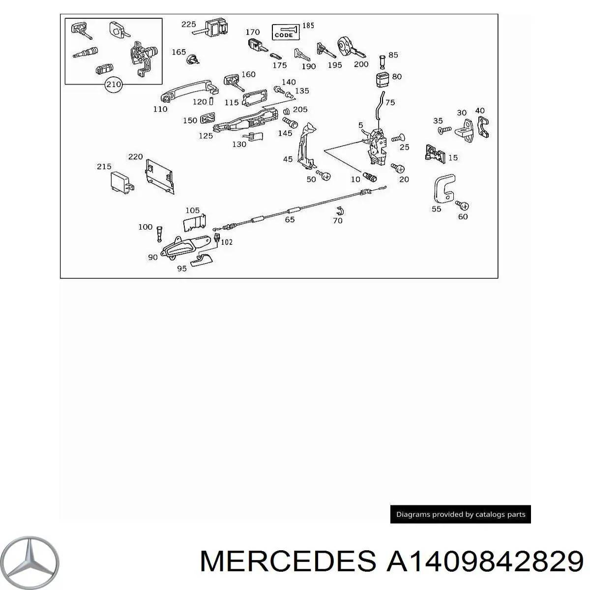 Болт поддона картера Mercedes A1409842829 цена, от 1.01 USD