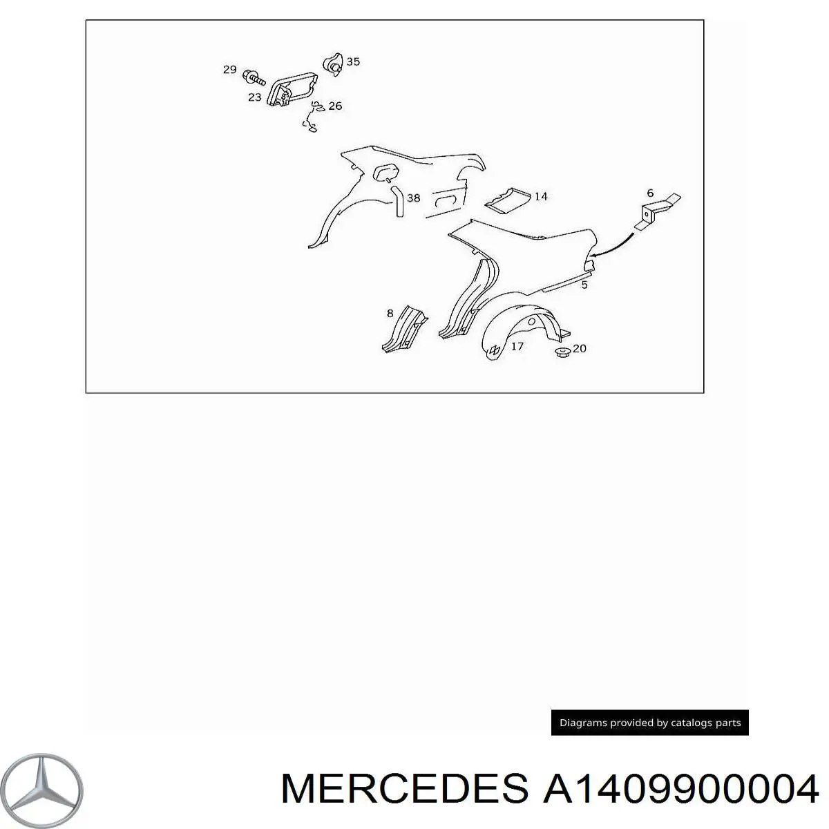 A1409900004 Mercedes 