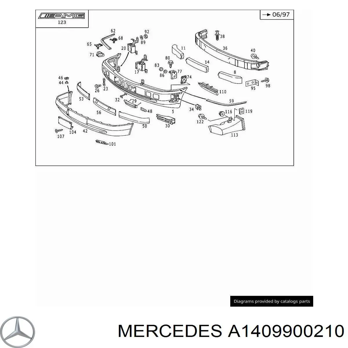 A1409900210 Mercedes 