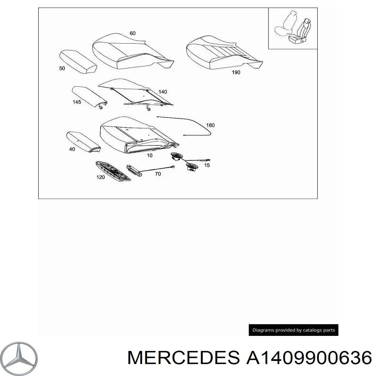 A1409900636 Mercedes 