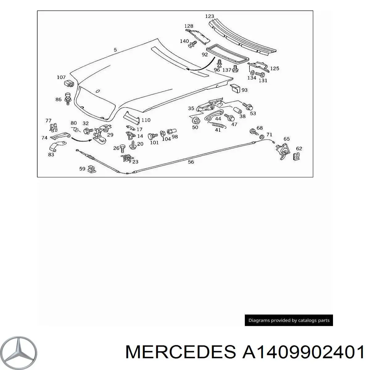 A1409902401 Mercedes 