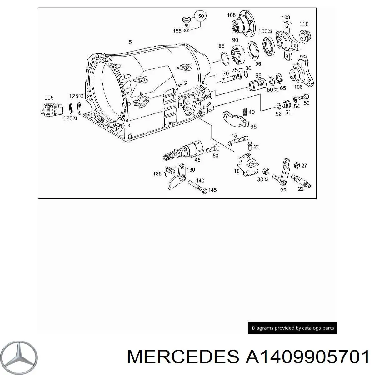 Купить A1409905701 Mercedes 