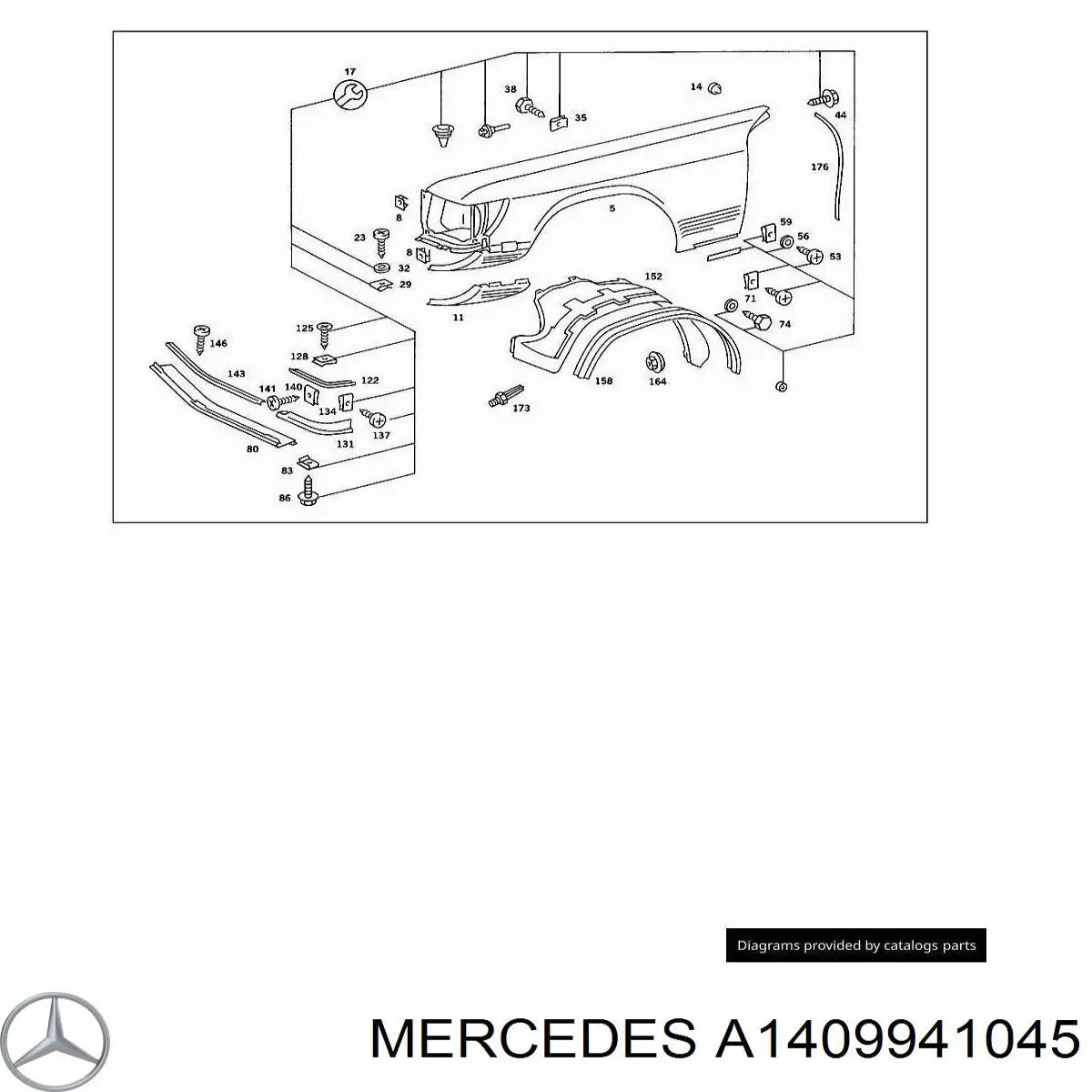 Купить A2019940445 Mercedes 