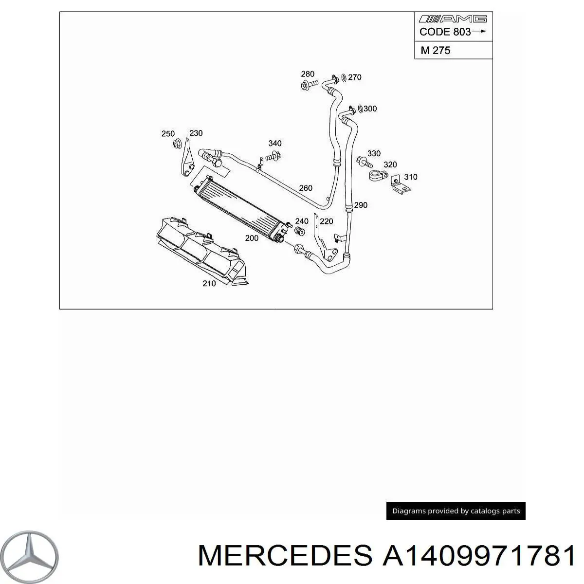 Купить A1409971781 Mercedes 