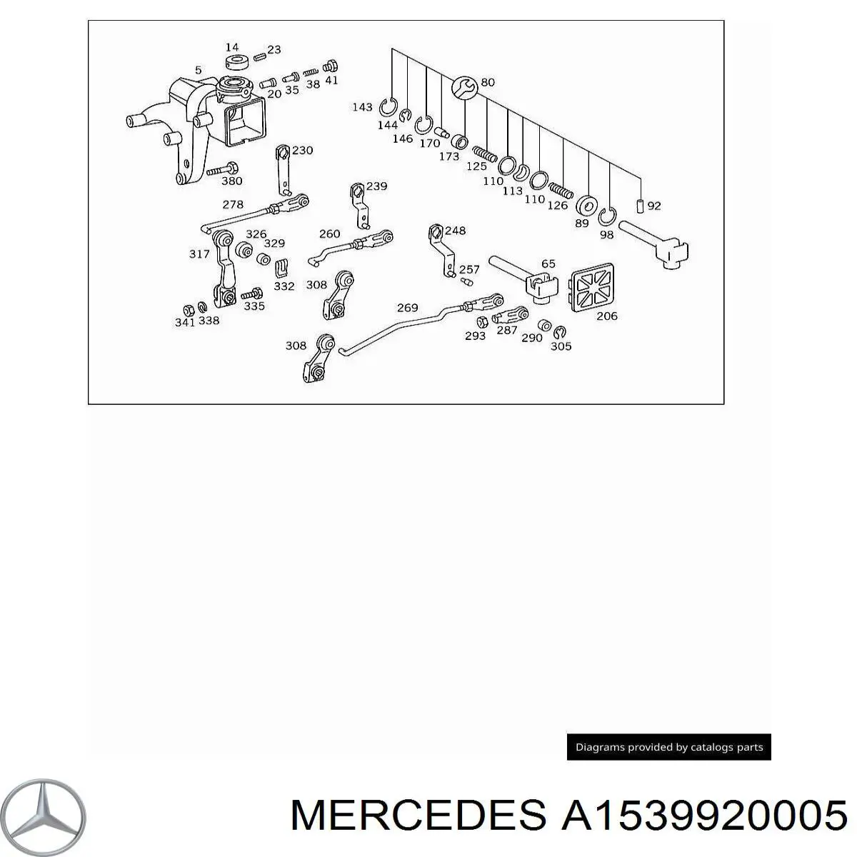  A1539920005 Mercedes