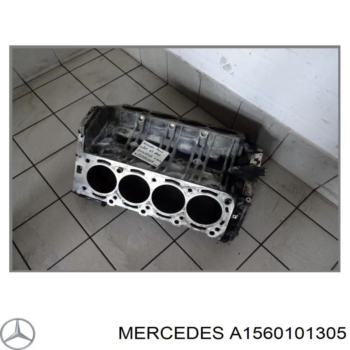 A1560101305 Mercedes bloco de cilindros de motor