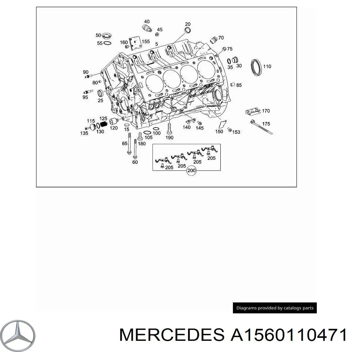 A1560110471 Mercedes 