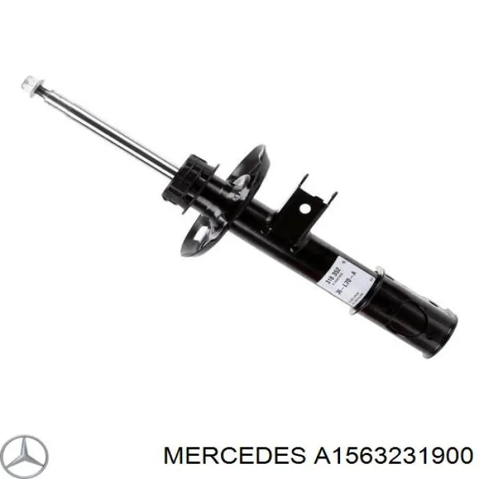 Амортизатор передний левый Mercedes A1563231900