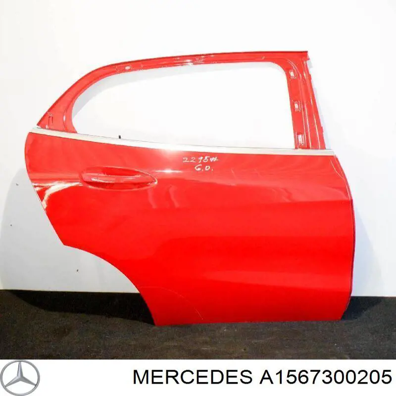 Купить 1567300205 Mercedes Дверь задняя в сборе