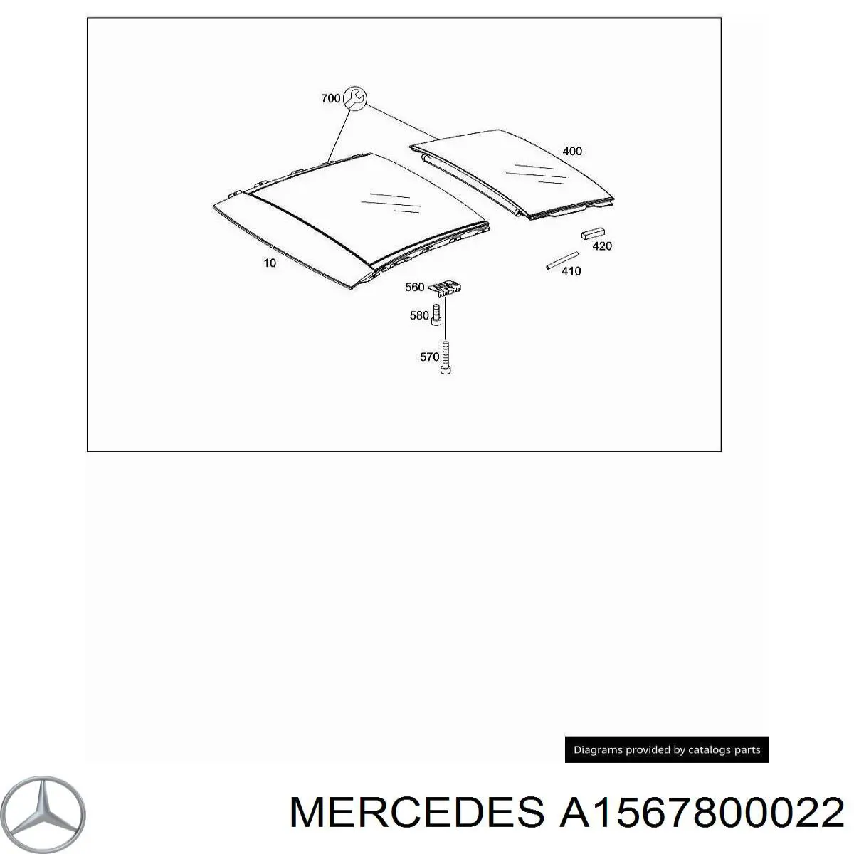 A1567800022 Mercedes 