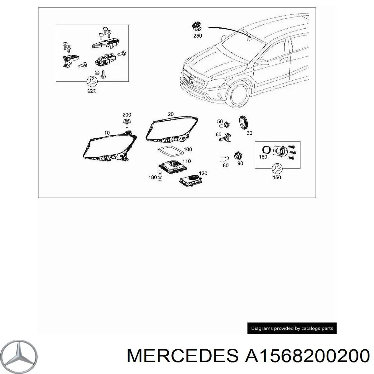 A156820020028 Mercedes 