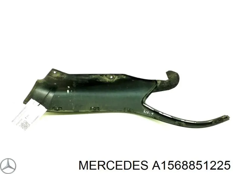 Купить A156885122569 Mercedes Спойлер переднего бампера правый