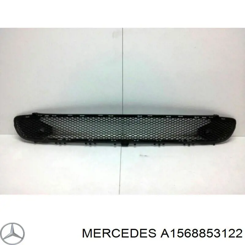 Решетка бампера переднего центральная A1568853122 Mercedes