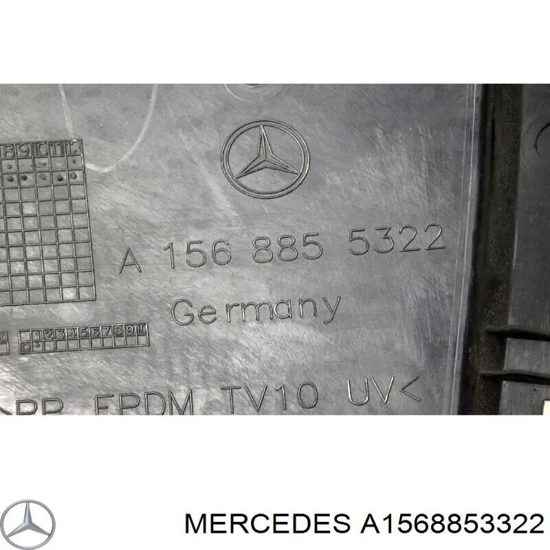 1108854 Autotechteile Заглушка противотуманок, левая