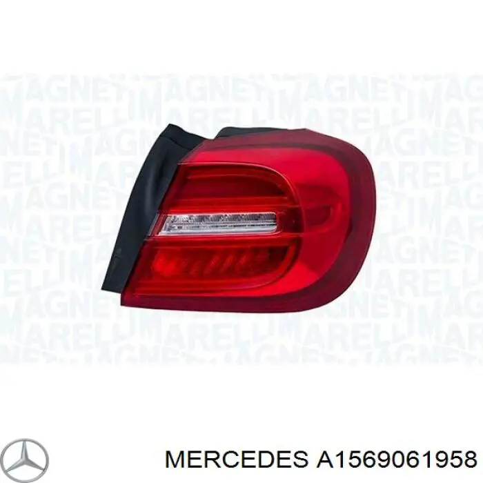 Фонарь задний левый 1569061958 Mercedes