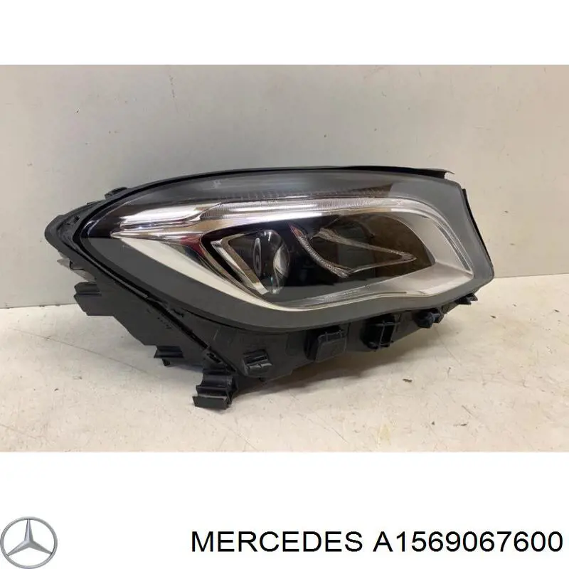 Фара правая A1569067000 Mercedes