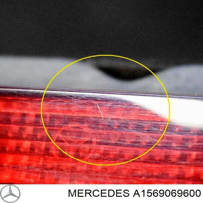  Sinal de parada traseiro adicional Mercedes E carrinha (S213) (2016 - 2023) 