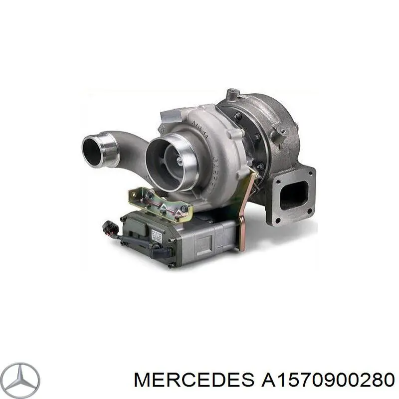 Турбонагнетатель Mercedes A1570900880 цена, от 3257.70 USD