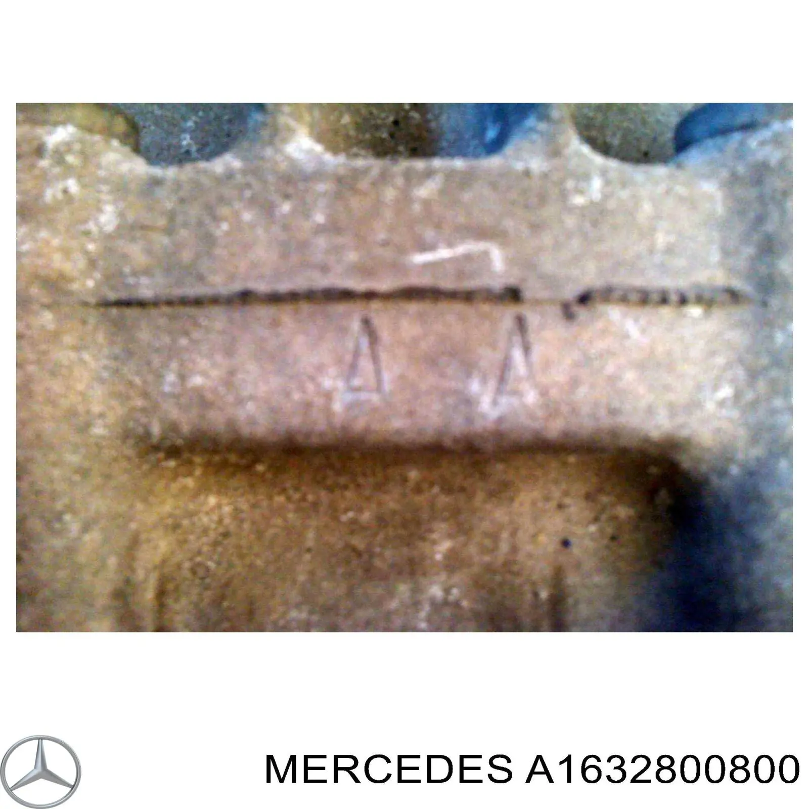 Межосевой дифференциал на Mercedes ML/GLE (W163)