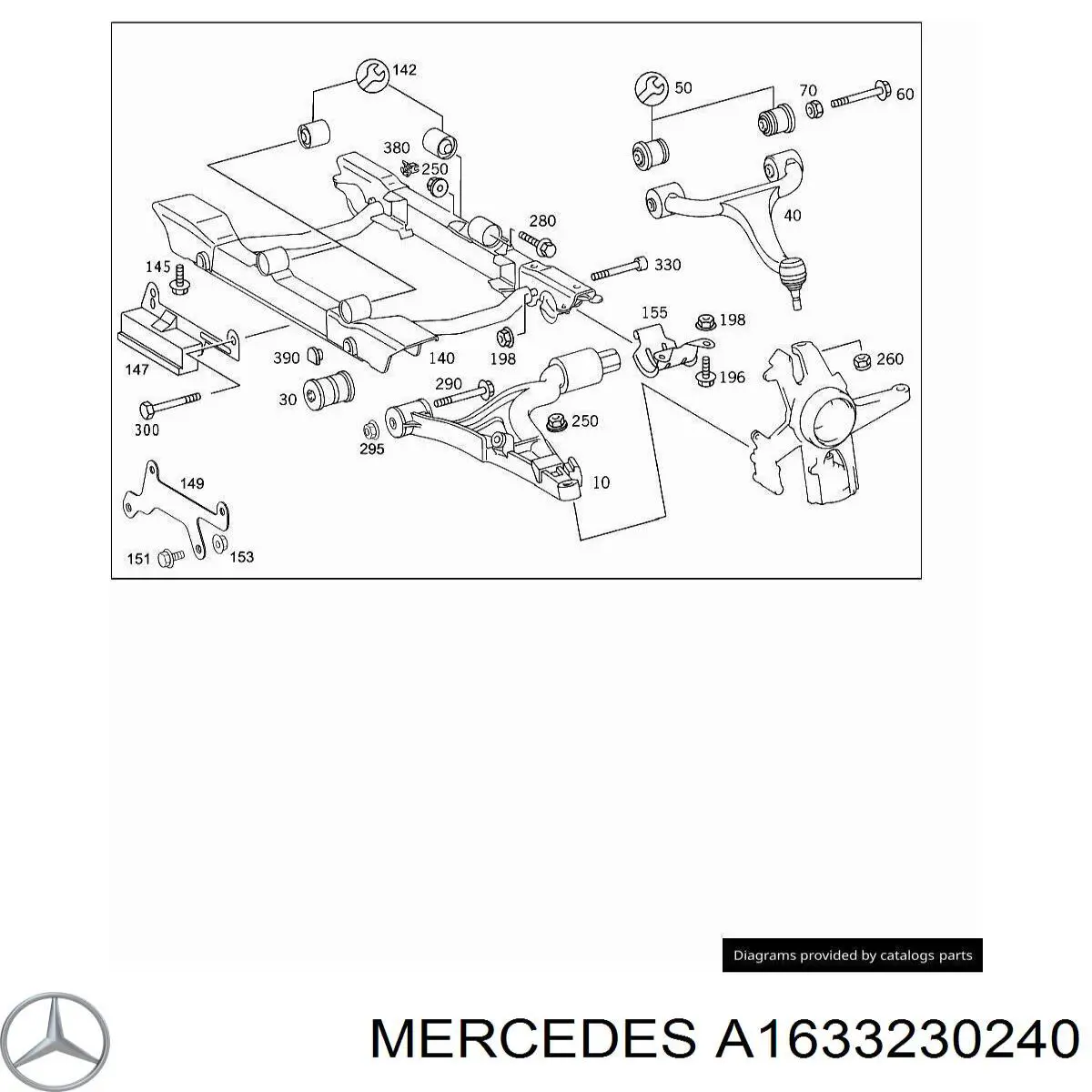 A1633230240 Mercedes 