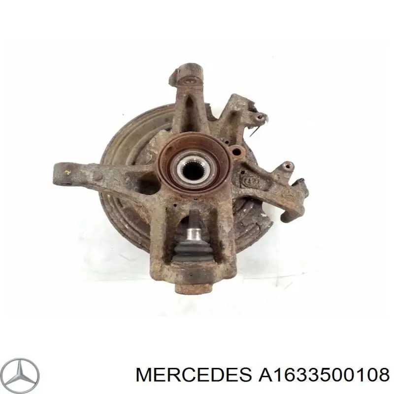 Цапфа - поворотный кулак задний, левый Mercedes A1633500108 цена, от 29.14 USD