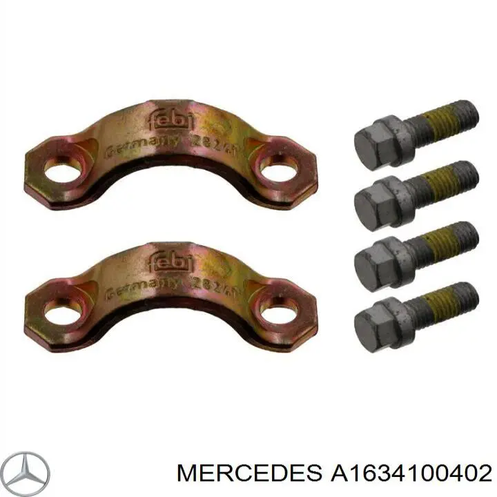 Вал карданный задний в сборе Mercedes A1634100402 цена, от 238.81 USD