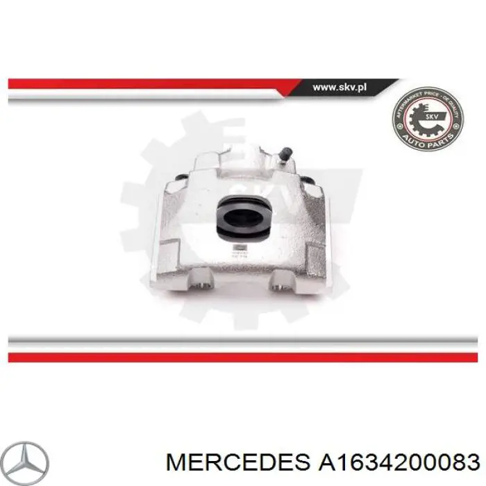 Супорт тормзной Mercedes A1634200083 цена, от 50.67 USD