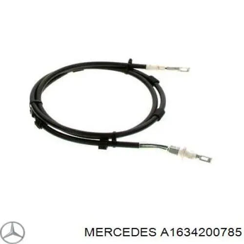 A1634200785 Mercedes трос ручного тормоза задний левый