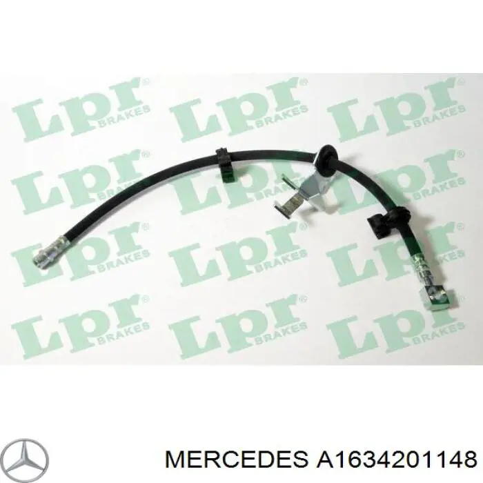 Купить A1634201148 Mercedes Шланг тормозной передний левый